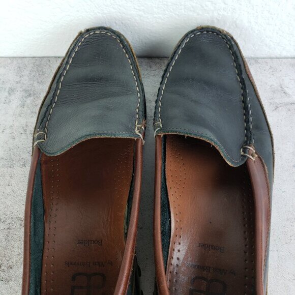 Allen Edmonds $295 Boulder Venetian Driving Moccasin Leather Shoes size 10.5D - Picture 11 of 14